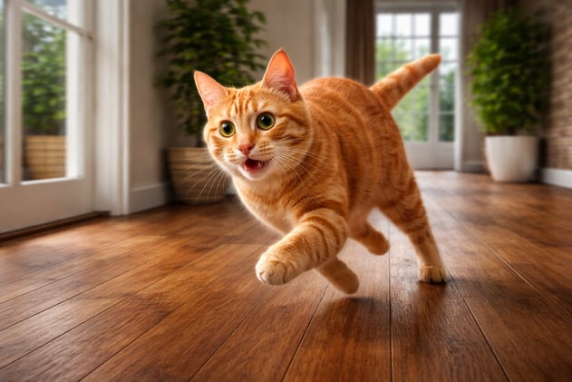 Why Does My Cat Zoom Around the House? And Mostly At Night!