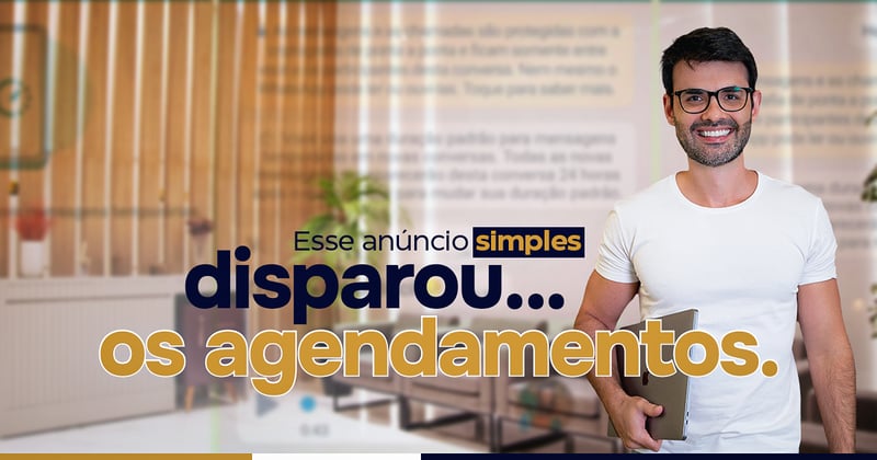 Esse anúncio simples disparou...