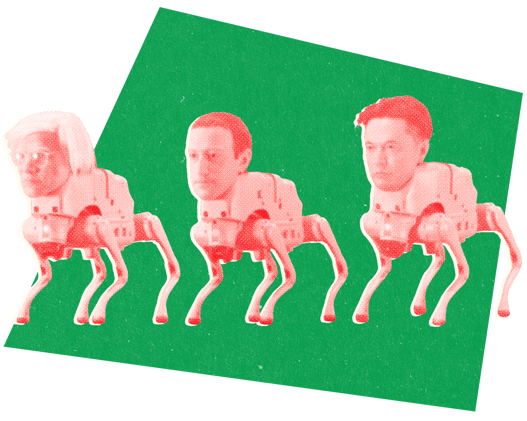 Billionaire bots, listening age, fake Iceland