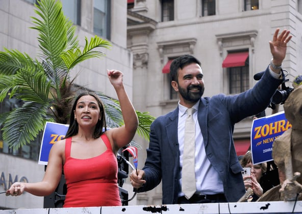 AOC and NYC Mayor Mamdani Finally Condemn Antisemitic Hamas Chants
