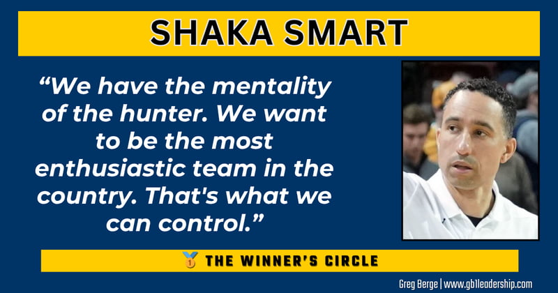 🥇The Winner's Circle: Shaka Smart