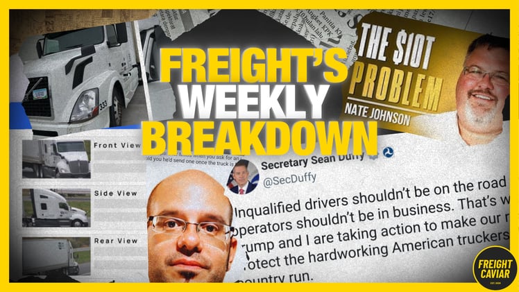 🎣 From Speed Limiters to Stolen Loads: The Week in Freight