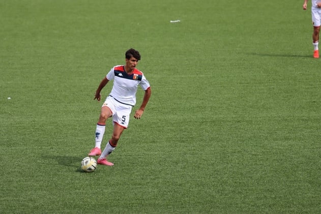 How this baller signed for Genoa FC Academy (Serie A) 🇮🇹 ✍️