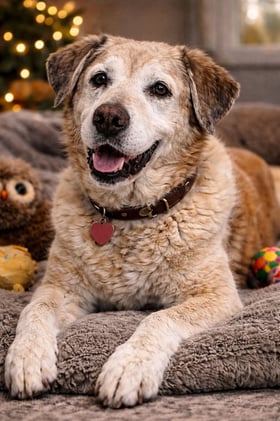 The only resolution you need to make for your senior dog
