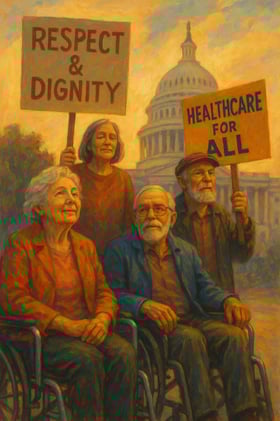 Seniors in Zip Ties: The Fight for Medicaid on Capitol Hill