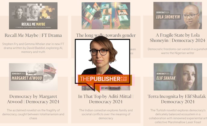 Why is a news brand like the FT making a film starring Stephen Fry?