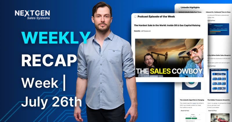 Ben Reed's Weekly B2B Growth Insights & Highlights | July 26th, 2025