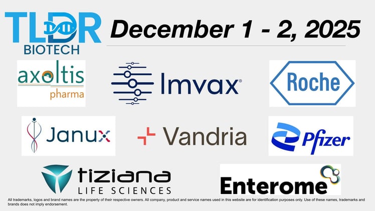 Biotech & Pharma Updates | December 1 - 2, 2025