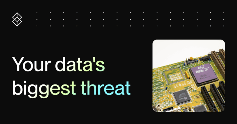 Your data's biggest threat