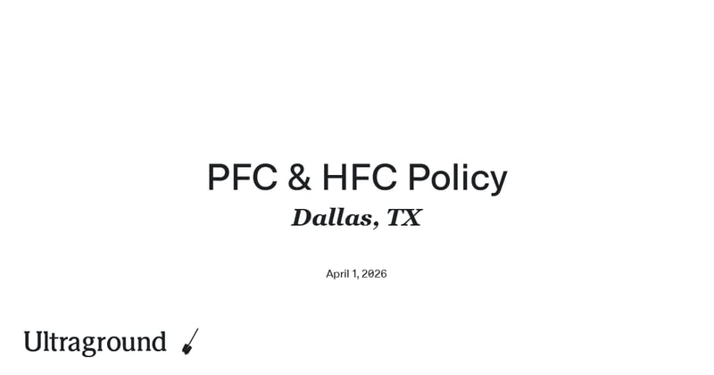 Dallas PFC & HFC
