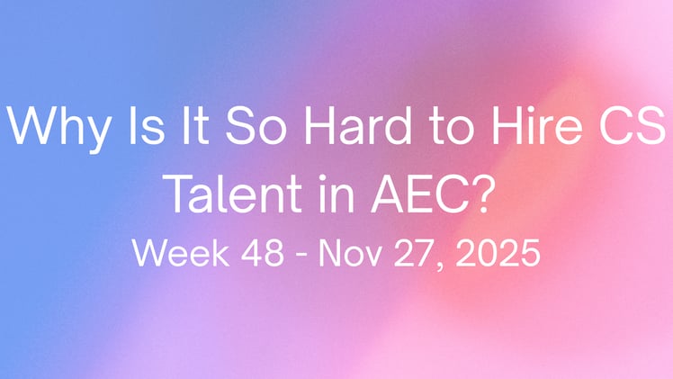Why Is It So Hard to Hire CS Talent in AEC?
