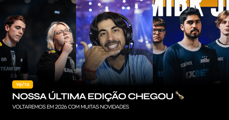 Nossa última edição chegou 🍾