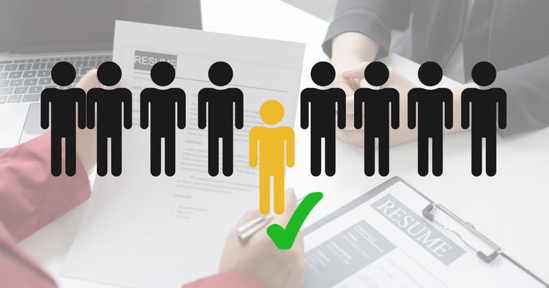 “The job market is saturated - it’s all luck now.”