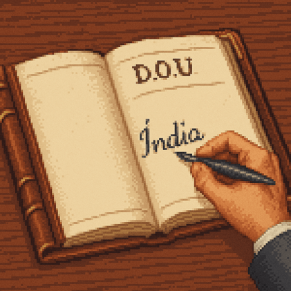 Brasil oficializa acordo com a Índia