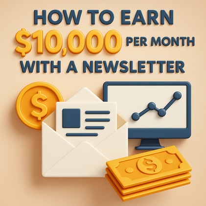 How to Earn $10,000 Per Month from a Newsletter—Even Without a Massive List