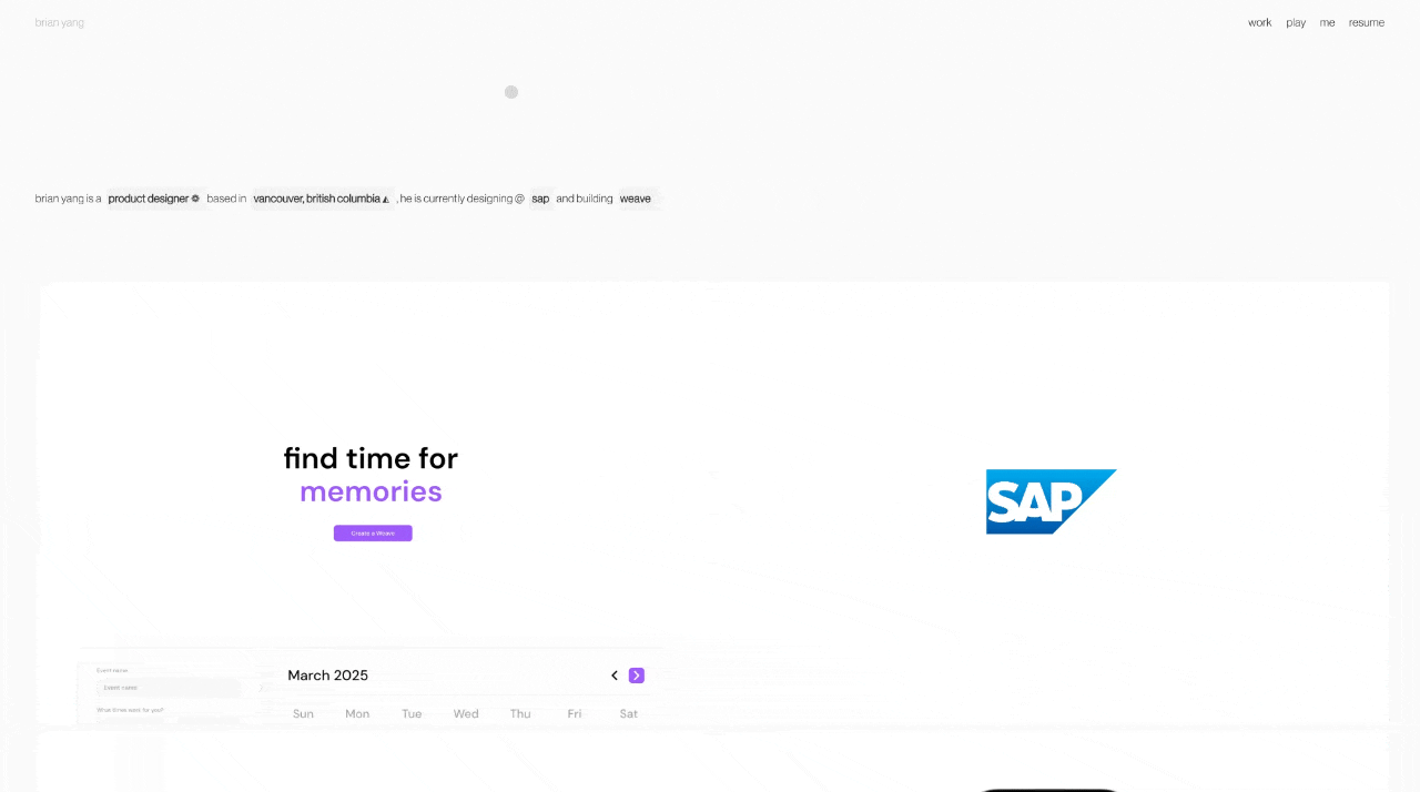 Junior Portfolio Showcase: Brian Yang