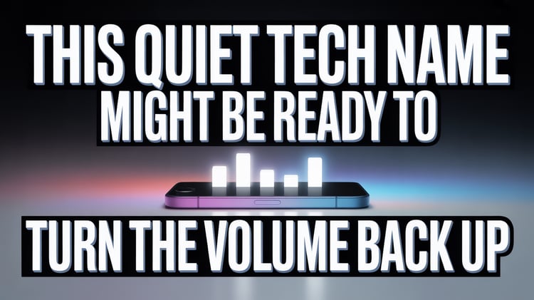 This Quiet Tech Name Might Be Ready To Turn The Volume Back Up