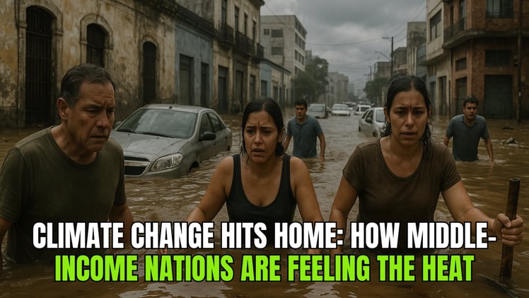 🌱 Climate Change Hits Home: How Middle-Income Nations Are Feeling the Heat 🌍🔥