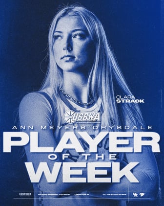 Big Blue Brew 11/28: Strack Earns 2 Weekly Honors