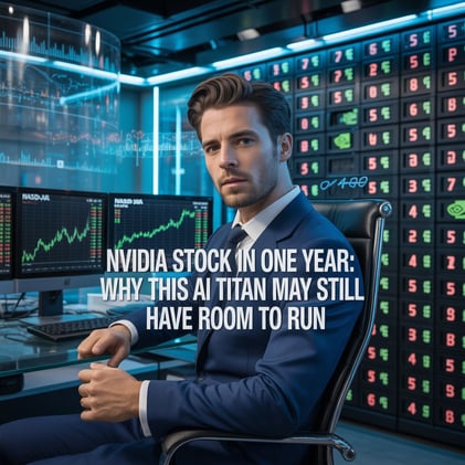 💥 Nvidia Stock in One Year: Why This AI Titan May Still Have Room to Run