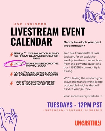 INSIDERS Update: New Date for Branding Livestream 📅