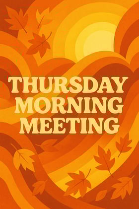 Thursday Morning 10:30am (Atlantic) (OPEN MEETING)