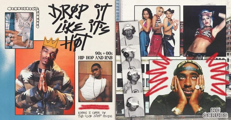 🔵 Drop it like its hot - 90s and 00s hiphop