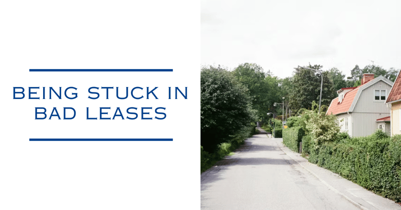The Landlord's Nightmare: The Fear of Being Stuck with Underperforming Leases