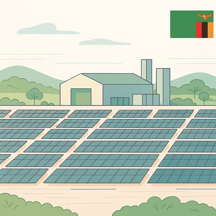 Zambia, POWERCHINA Launch Solar Plant