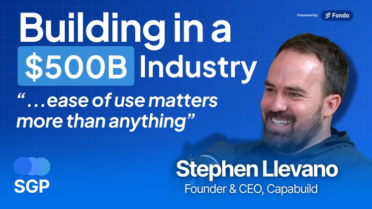 🎧 New Episode: The Startup Growth Podcast — The Founder Journey, Startup Surprises, and Takeaways for Every Founder w/ Stephen Llevano