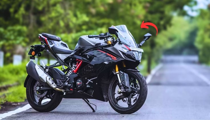 TVS Apache RR 310 specification price and EMI plan 