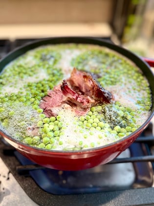 Cozy Up with Comfort: My Neighbor's Savory Split Pea Soup with Ham (Perfect for Leftovers!)