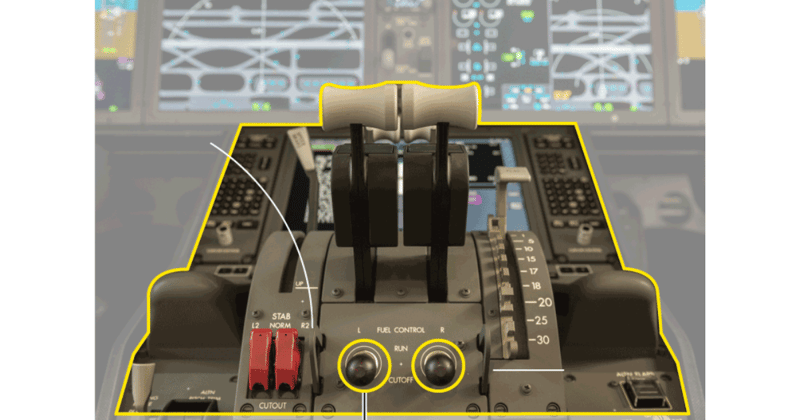 787 Fuel Control Switch