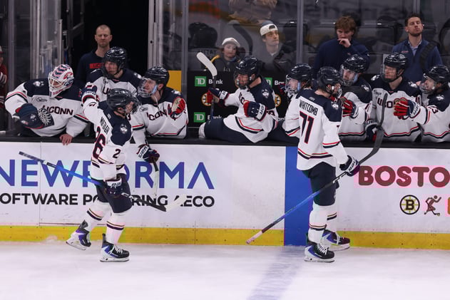 UConn falls to Merrimack in Hockey East title game, 2-1