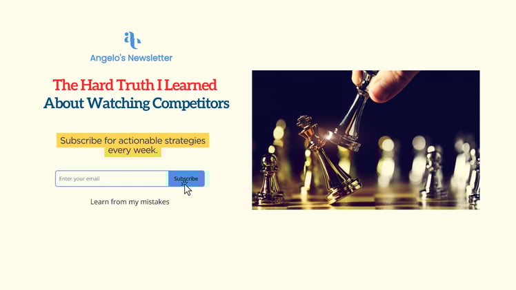Why I Stopped Listening to the Competition