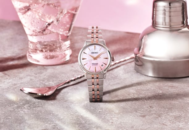 Seiko Is Spring Ready With Pink MOP Cocktail Time; Nivada's Stone Dial F77 Trio; Orient Updates The Stretto; UN And Gumball 3000 Team Up Again; Panerai Goes Back In History With A New Radiomir Set