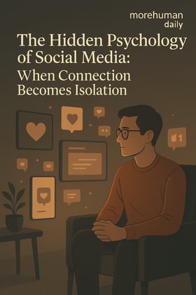 🧠 Issue #22 – The Hidden Psychology of Social Media: When Connection Becomes Isolation