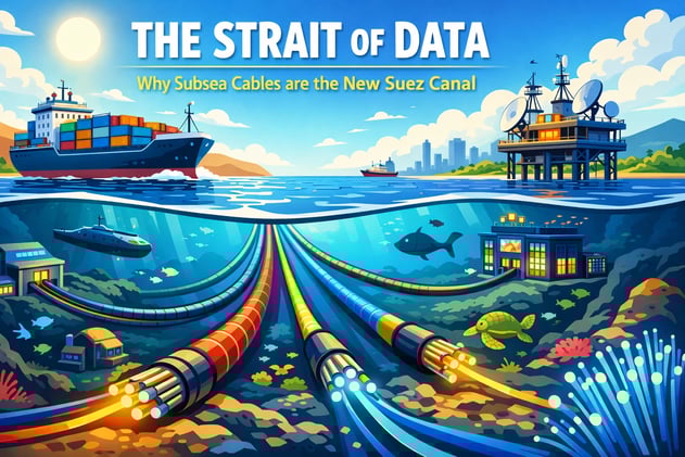 The Strait of Data: Why Subsea Cables are the New Suez Canal
