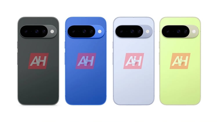 This is how the Pixel 10 looks like, in different colors
