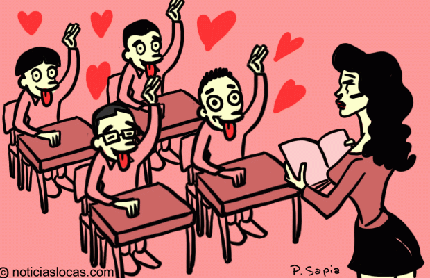 Toman clases extra sólo para ver a las atractivas profesoras