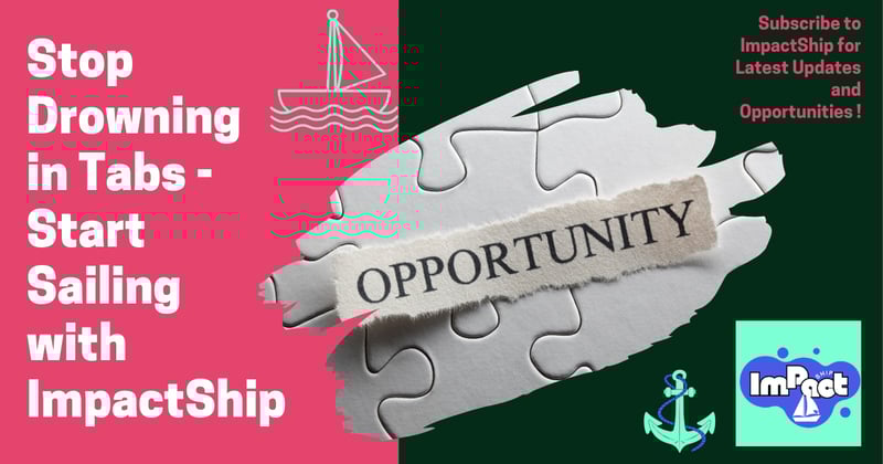 🌊 Stop Drowning in Tabs - Start Sailing with ImpactShip