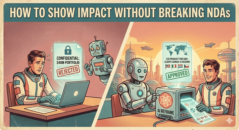 💡 How to show impact without breaking NDAs