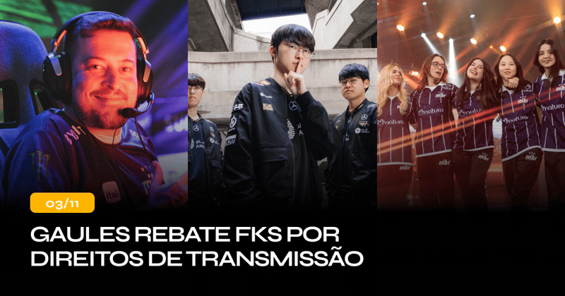 ⚡ Gaules rebate FKS por direitos de transmissão