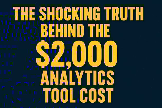 Your $2,000/Month Analytics Tool Costs $20 in Infrastructure — I Did the Math