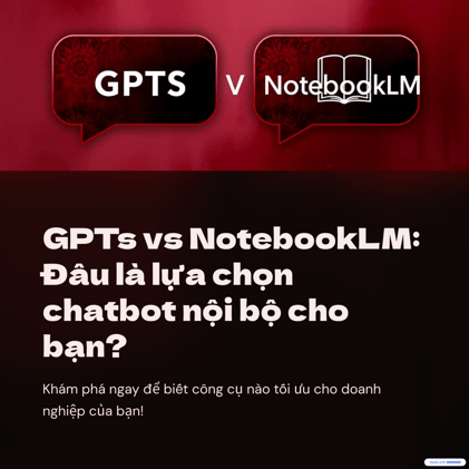 Làm chatbot giải đáp quy chế nội bộ công ty - nên chọn GPTs hay NotebookLM?