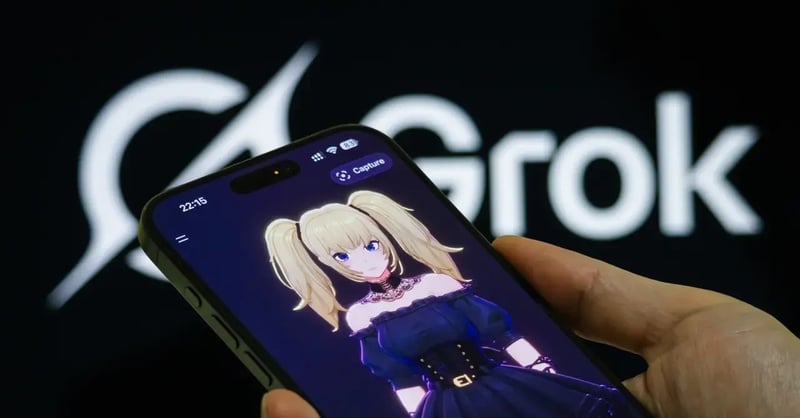 🧠 Elon Musk Just Launched an AI Anime Girlfriend—And She’s Listening