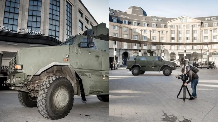 ‪Bruselas bajo amenaza, o cómo manipular la realidad a través de las imágenes