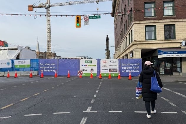 As a block of Broadway closes for four months, nearby businesses ask for help