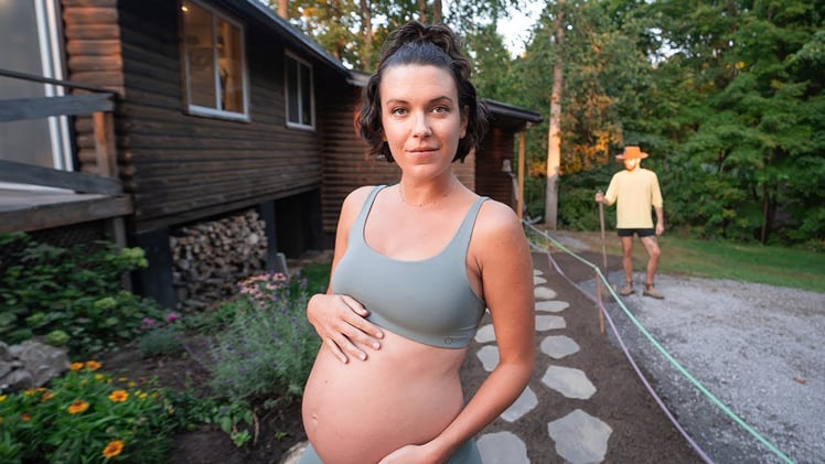 DEV 24 | 6 Months Pregnant Living In The Woods