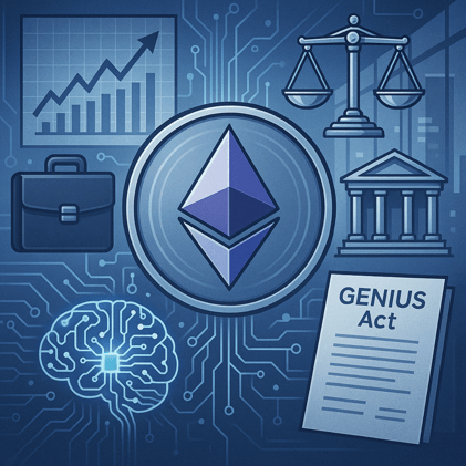 ETHEREUM (ETH): Institutional Crypto Shift after the GENIUS Act  